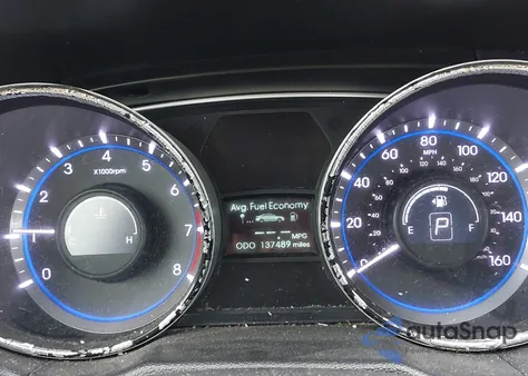 2014 Hyundai Sonata Gls z USA, uszkodzony, nr VIN 5NPEB4AC5EH836719